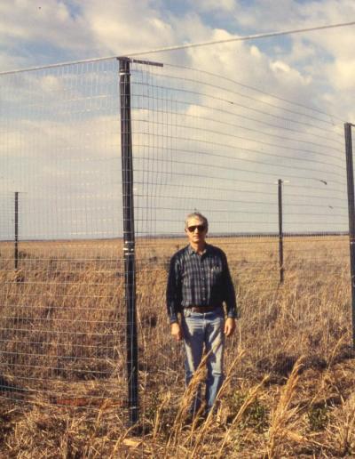 10-Foot Tall Fence (Eric Hinesly - NCSU)